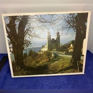 Sealed Whitman Steiremark Austria  1500 piece 27" x 33"  jigsaw picture puzzle
